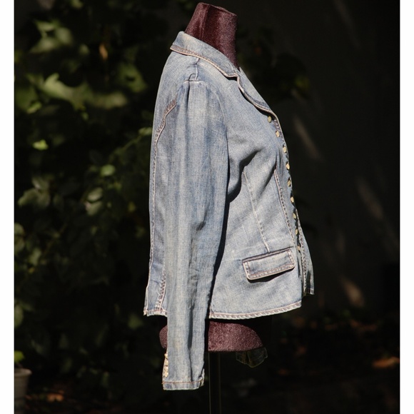 Lauren Jeans Petite Denim Jacket - Picture 5 of 7